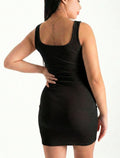 Vestido Mini Rib Silhouette